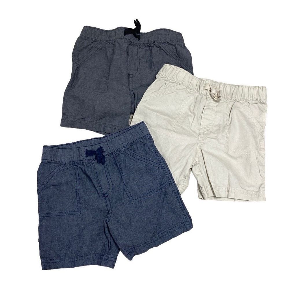First Impressions Drawstring Bundle (3) Shorts Size 24 Months